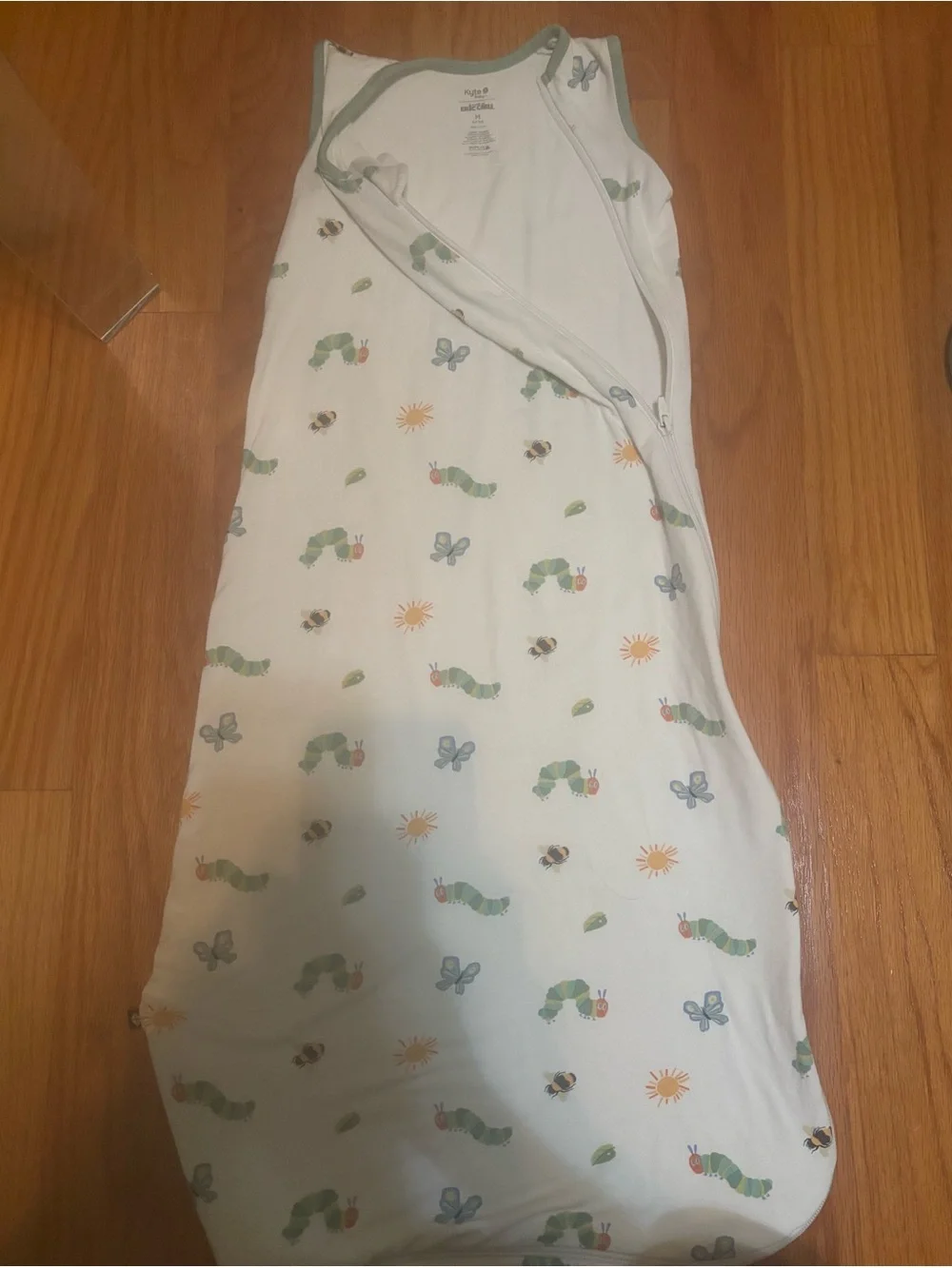#KyteBABY Med Sleep Sacks Very Hungry Caterpillar (0.5 TOG) and Fog (1.0 T0G)